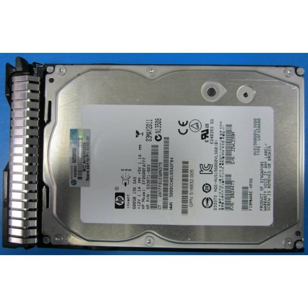 HPE 653952-001 disco rigido interno 600 GB 15000 Giri/min 3.5 SAS (600Gb SAS 15.00Rpm 3.5I nch - 653952-001, 3.5, 600 GB, - 15000 RPM - Warranty: 36M)Hpe653952-001