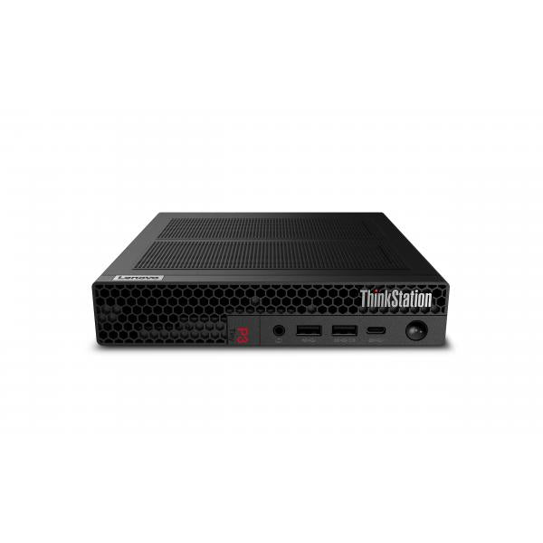 Lenovo ThinkStation P3 Tiny Gen 2 Intel Core Ultra 5 225 16 GB DDR5-SDRAM 512 GB SSD Windows 11 Pro Stazione di lavoro Nero (TS P3 TINY G2 CU5-225 16GB - 512GB SSD W11P) - Versione TedescaLenovo019927115186030K5002YGE