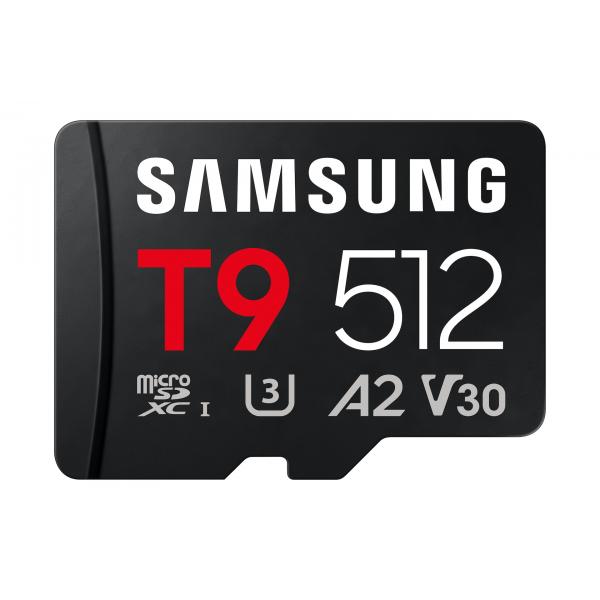 Samsung T9 microSD Card 512GB (512GB Samsung T9 microSD Card)SamsungMB-MH512T/WW