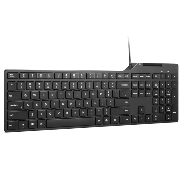Lenovo 4Y41U13343 tastiera Ufficio USB Inglese UK Nero (USB-A WIRED SMARTCARD KEYBOARD - 5000 UK ENGLISH) - Versione UKLenovo01958921330254Y41U13343