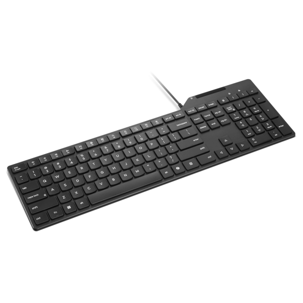 Lenovo 4Y41U13343 tastiera Ufficio USB Inglese UK Nero (USB-A WIRED SMARTCARD KEYBOARD - 5000 UK ENGLISH) - Versione UKLenovo01958921330254Y41U13343