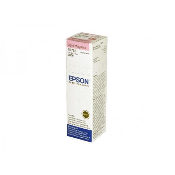 Epson T6736 cartuccia d'inchiostro 1 pz Originale Resa standard Magenta chiaro (Epson T6736 Light Magenta Standard Capacity Ink Cartridge 70ml - C13T67364A)Epson8715946495743C13T67364A