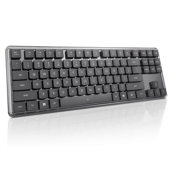 Lenovo 4Y41V37355 tastiera Casa/ufficio USB + RF Wireless + Bluetooth Tedesco Grigio (LENOVO WIREL.M-MODE KEYB. 8000 - MECHAN. - GERMAN) - Versione TedescaLenovo01958921441994Y41V37355