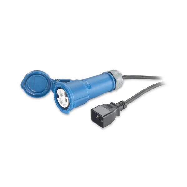 APC AP9899 cavo di alimentazione Nero 2,5 m (Power Cord, 16A, 230V, C20 to IEC 309F)ApcAP9899