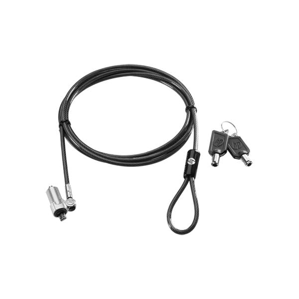 HP Ultraslim Keyed Cable Lock cavo di sicurezza Nero 1,8 m (Ultraslim Keyed Cable - **New Retail** - Lock 1,8M - Warranty: 12M)HpH4D73AA