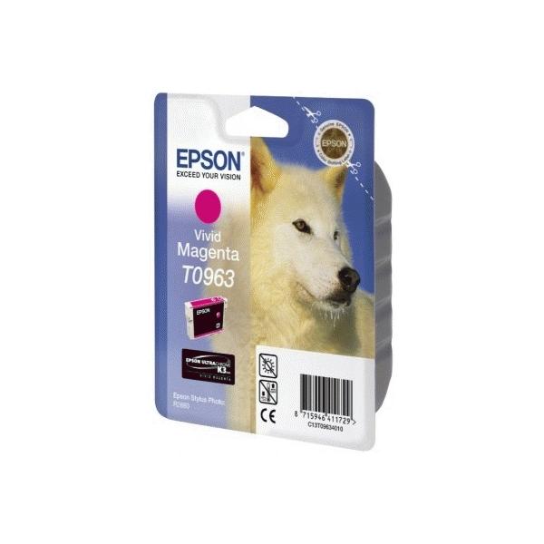 Epson Husky Cartuccia Vivid Magenta (T096 STYLUS R2880 VIVID MAGENTA)EpsonC13T09634010