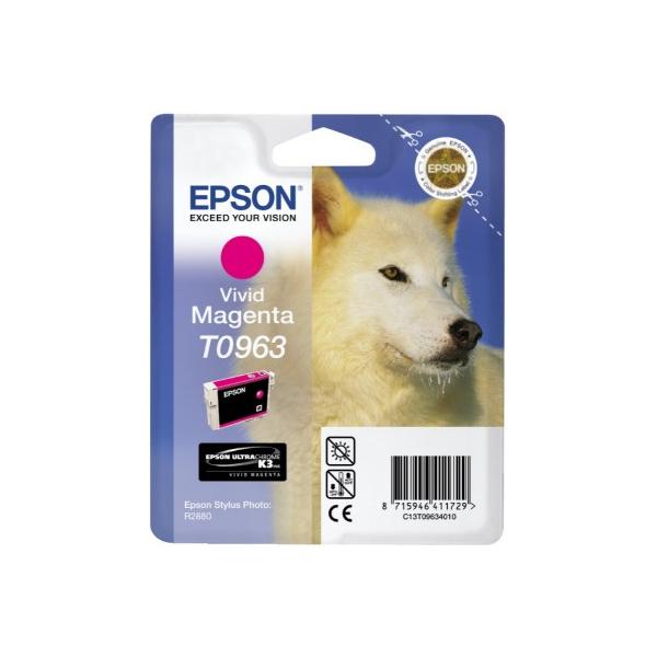 Epson Husky Cartuccia Vivid Magenta (T096 STYLUS R2880 VIVID MAGENTA)EpsonC13T09634010