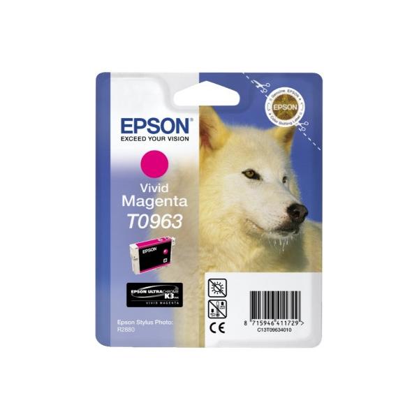 Epson Husky Cartuccia Vivid Magenta (T096 STYLUS R2880 VIVID MAGENTA)EpsonC13T09634010