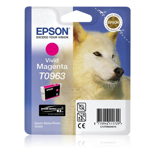 Epson Husky Cartuccia Vivid Magenta (T096 STYLUS R2880 VIVID MAGENTA)EpsonC13T09634010