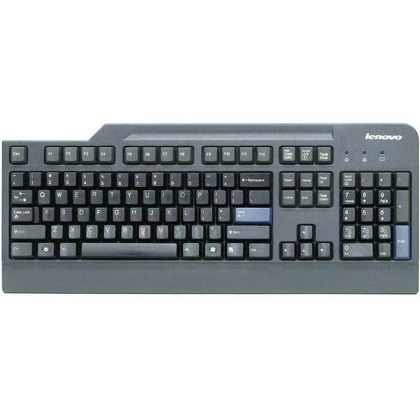 Lenovo Preferred Pro USB tastiera QWERTY Inglese US Nero (Keyboard US/English Pref. USB - **New Retail** - Pro - Warranty: 12M)Lenovo571250591200341A5328