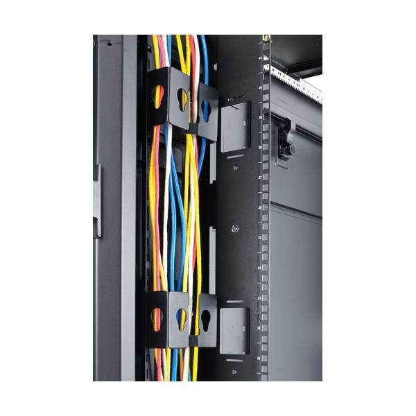 APC AR7710 Cable Containment Brackets Nero (Cable Containment Brackets with PDU Mounting Capability for NetShelter SX)ApcAR7710