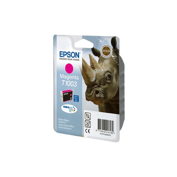 Epson Rhino Cartuccia Magenta (EPSON T1003 MAGENTA INK CARTRIDGE)EpsonC13T10034010