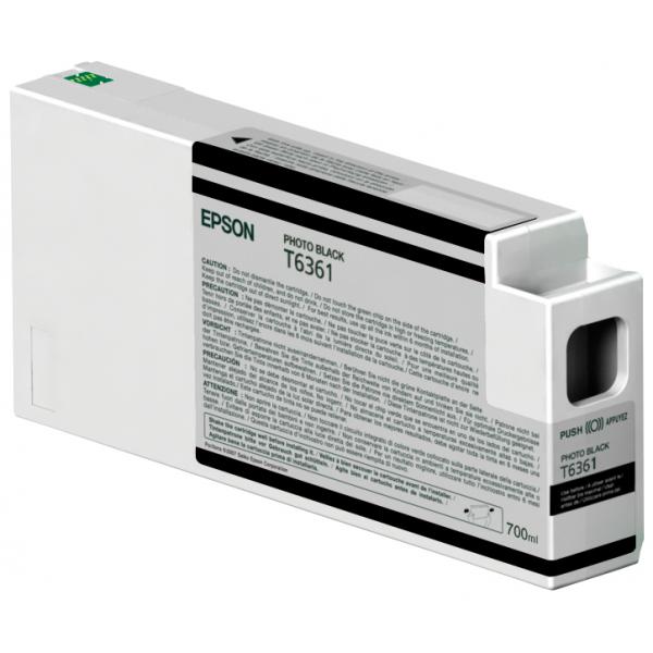 Epson Tanica Nero foto (T6361 PHOTO BLACK INK CART - 700ML)EpsonC13T636100