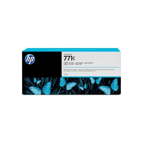 HP Cartuccia inchiostro nero fotografico DesignJet 771C, 775 ml (771C 775-ML PHOTO BLK DESIGNJET CART)HpB6Y13A