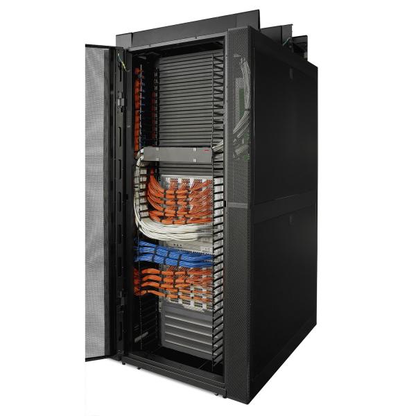 APC AR7717A blindosbarra Passerella in filo d'acciaio dritta Nero (VERTICAL CABLE MANAGER - NETSHELTER SX 42U ENCLOS. QTY 4)ApcAR7717A