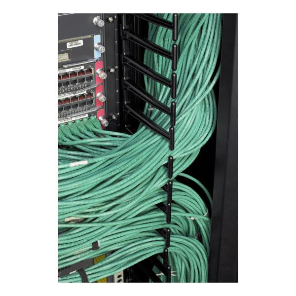 APC AR7717A blindosbarra Passerella in filo d'acciaio dritta Nero (VERTICAL CABLE MANAGER - NETSHELTER SX 42U ENCLOS. QTY 4)ApcAR7717A