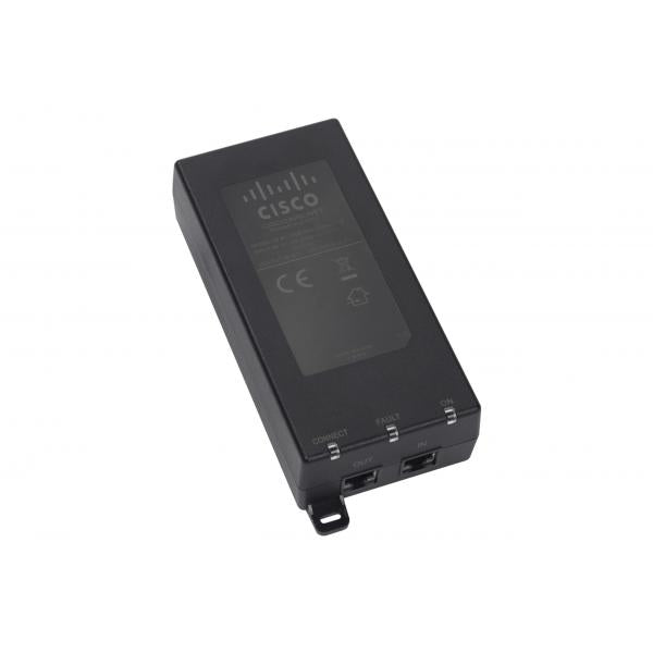 Cisco AIR-PWRINJ5= adattatore PoE e iniettore Gigabit Ethernet (Cisco Aironet Power Injector - Power injector - 100-240 V c.a. V - 15.4 Watt - per Aironet 1602e Controller-based, 1602e Standalone, 1602i Controller-based, 1602i Standalone)CiscoAIR-PWRINJ5=