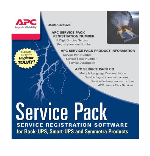 SERVICE PACK 1 YEAR EXTENDED WARRANTY APC