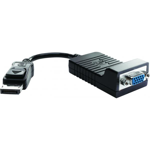 HP Adattatore da DisplayPort a VGA (DisplayPort for VGA-adapter - **New Retail** - DisplayPort-Output To VGA-Output for use VGA - Warranty: 12M)HpAS615AA