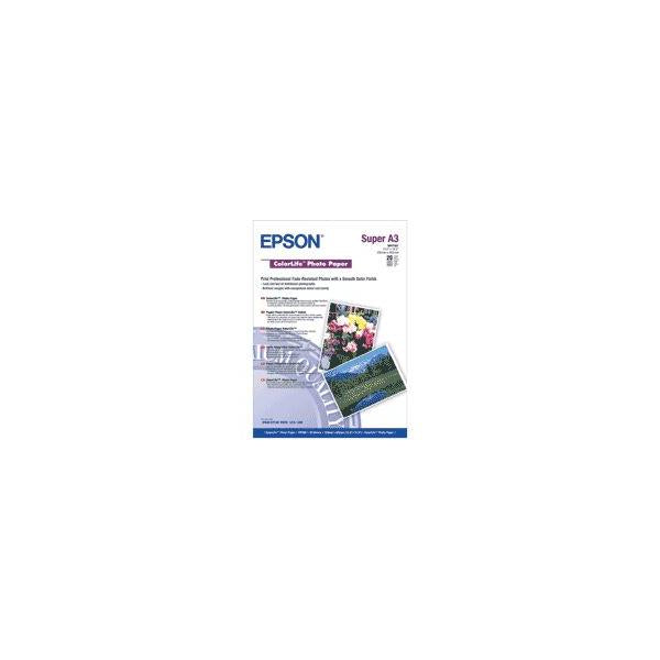 Epson A3+ ColorLife Photo Paper carta fotografica (EPSON A3 COLOURLIFE PHOTO PAPE *** EOL *** R)Epson0010343837874C13S041561