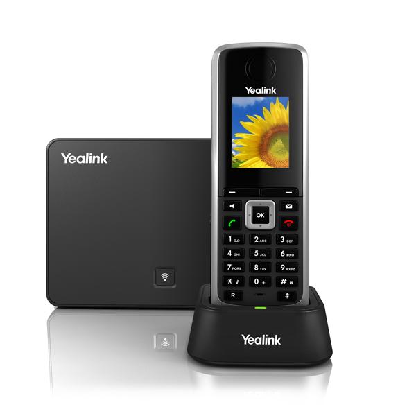 Yealink W52P telefono IP Nero LCD (Yealink W52P DECT Cordless IP Phone Handset with Base Station - W52P)YealinkW52P