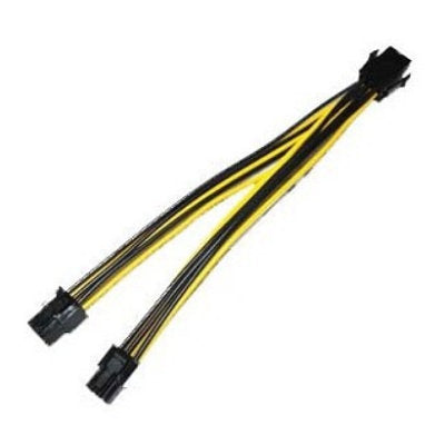 HP Adattatore di alimentazione scheda grafica con attacco 6 pin o doppio attacco 6 pin (6PIN TO DUAL-6PIN GRAPHIC PWR AD)HpF5J05AA