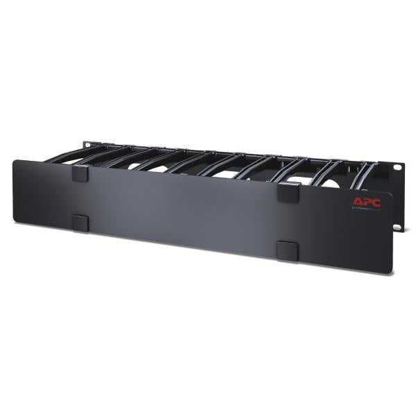 APC AR8606 porta accessori Pannello di gestione del cavo (2U HORIZONTAL CABLE MANAGER - 6IN FINGERS TOP AND BOTTOM)ApcAR8606