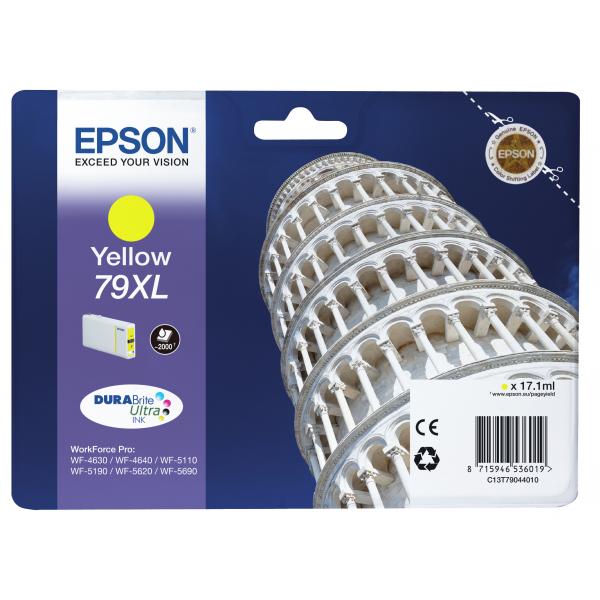 Epson Tower of Pisa Tanica Giallo (EPSON 79XL YELLOW INK PISA YELLOW XL INK)EpsonC13T79044010
