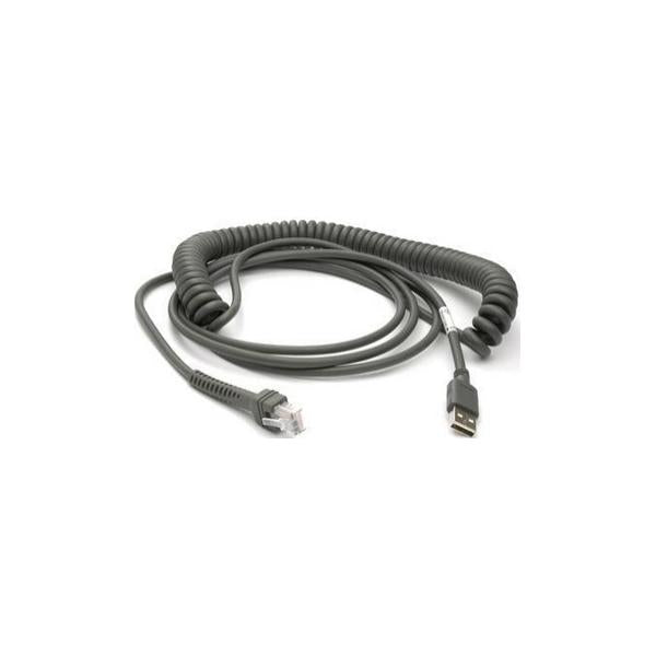 Datalogic CAB-467 lettero codici a barre e accessori (CAB-467 CABLE USB TYPE A COILED - FULL SP 3.6M)DatalogicCAB-467