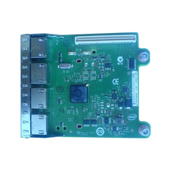 DELL 540-11132 scheda di rete e adattatore Interno Ethernet 1000 Mbit/s (INTEL ETHERNET I350 QP 1GB,Intel Ethernet i350 QP 1Gb Network Daughter Card - Kit)Dell540-11132