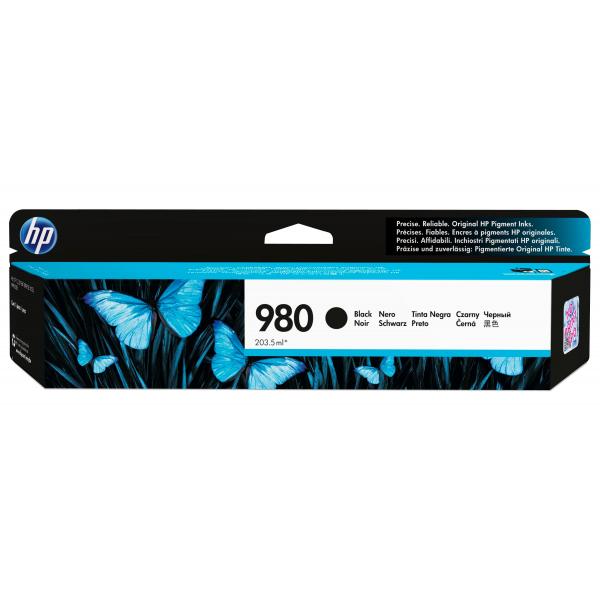 HP Cartuccia originale inchiostro nero 980 (HP 980 - 203.5 ml - nero - originale - cartuccia d'inchiostro - per Officejet Enterprise Color MFP X585, Officejet Enterprise Color Flow MFP X585)HpD8J10A