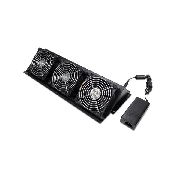 APC AR4703 porta accessori (APC NetShelter CX Fan Booster Kit - Vassoio ventola rack - 100/120/200/208/220/230/240 V c.a. V - nero - per P/N: AR4024SPX429, AR4024SPX431, AR4024SPX432, NBWL0355A, SRT1000RMXLI, SRT1000RMXLI-NC)ApcAR4703