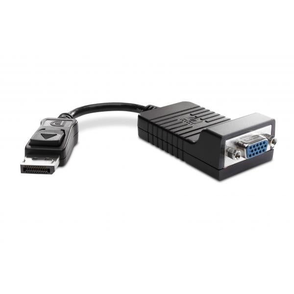 HP Adattatore da DisplayPort a VGA (HP - Convertitore video - DisplayPort - VGA - per Elite t655, EliteBook 8470, Pro 260 G9, t550, Workstation Z4 G5, Z6 G5, ZBook 17 G4)HpF7W97AA