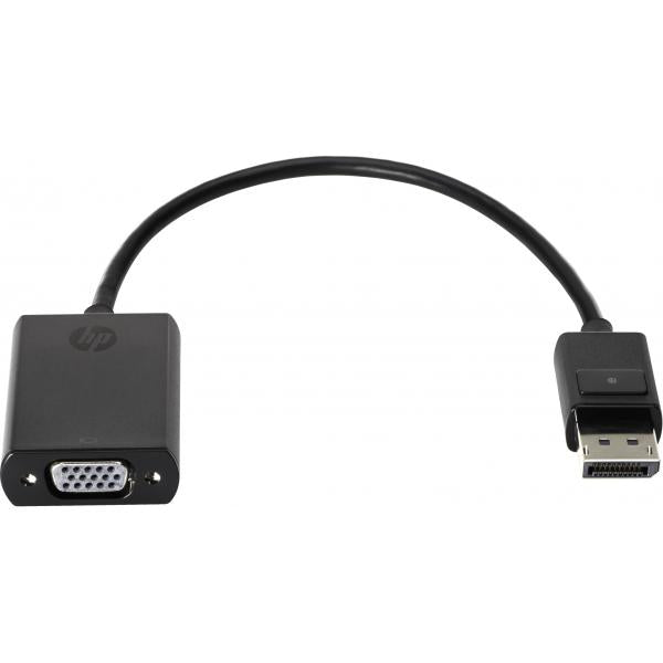 HP Adattatore da DisplayPort a VGA (HP - Convertitore video - DisplayPort - VGA - per Elite t655, EliteBook 8470, Pro 260 G9, t550, Workstation Z4 G5, Z6 G5, ZBook 17 G4)HpF7W97AA