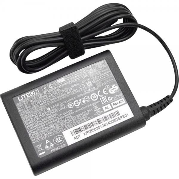 Acer AC Adaptor 65W adattatore e invertitore Interno Nero (AC Adapter 19V 65W includes power cable)AcerKP.06503.012