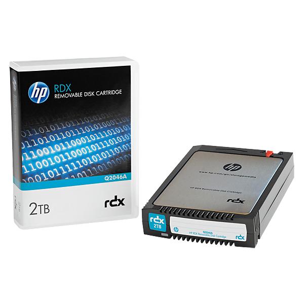HPE RDX 2TB Cartuccia RDX (HPE - RDX x 1 - 2 TB - lagringsmedie)HpQ2046A