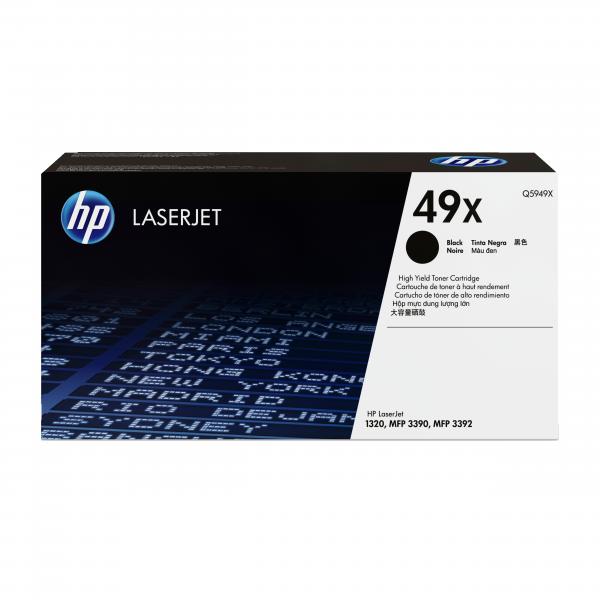 HP Cartuccia Toner originale nero ad alta capacità LaserJet 49X (Toner Black - Pages 6.000 - Warranty: 12M)HpQ5949X