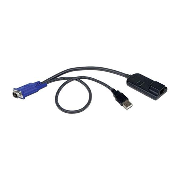 DELL A7485901 cavo per tastiera, video e mouse Nero (Server Interface Module for - VGA, USB keyboard, mouse - supporting virtual media, CAC and USB2.0 TAA compliant - Warranty: 12M)DellA7485901