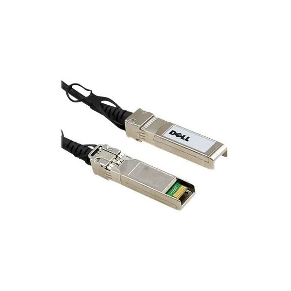 DELL 470-AAWN cavo a fibre ottiche 3 m QSFP+ Nero (Dell 40GbE Passive Copper Direct Attach Cable - Network cable - QSFP+ to QSFP+ - 3 m - for Networking C9010, S6010, PowerEdge C6420, PowerSwitch S4112, S5212, Networking S4048)Dell470-AAWN