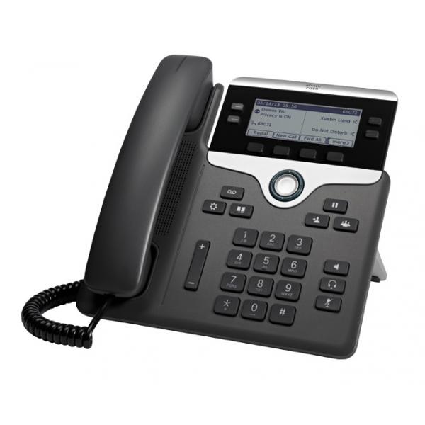 Cisco 7841, Refurbished telefono IP Nero, Argento 4 linee LCD (Cisco IP Phone 7841VoIP phoneSIP, SRTP4 linesRefresh/Remanufactured/Refurbished)Cisco0882658742521CP-7841-K9-RF