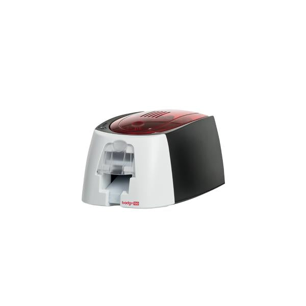 Evolis Badgy 100 stampante per schede plastificate Sublimazione/Trasferimento termico A colori 260 x 300 DPI (Badgy 100 - plastikkortprinter - farve)EvolisB12U0000RS