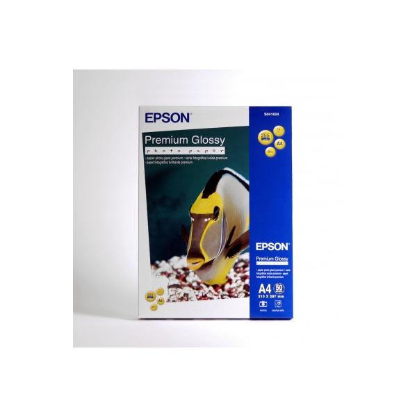 Epson Premium Glossy Photo Paper - A4 - 50 Fogli (PREMIUM GLOSSY PHOTO PAPER A4)EpsonC13S041624
