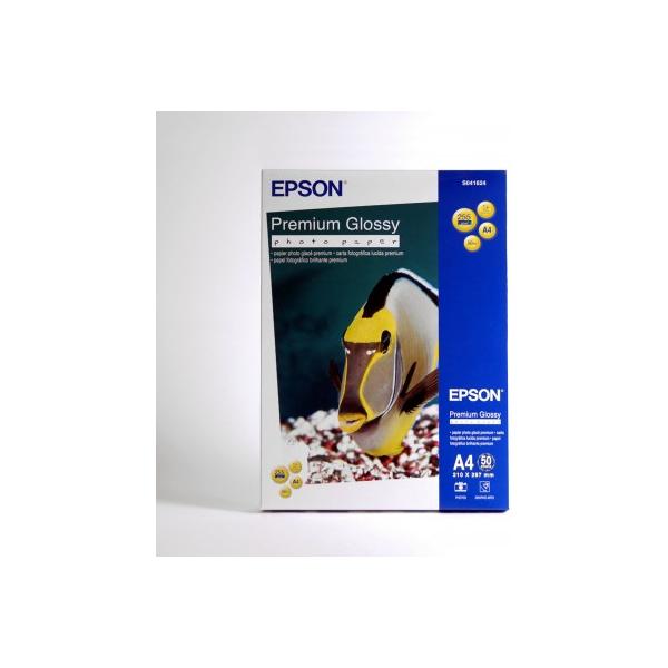 Epson Premium Glossy Photo Paper - A4 - 50 Fogli (PREMIUM GLOSSY PHOTO PAPER A4)EpsonC13S041624