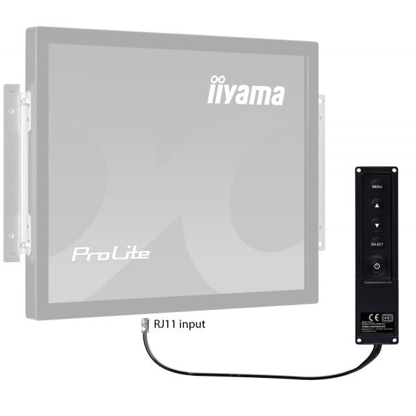Iiyama RC TOUCHV01 telecomando Cablato Monitor Pulsanti (iiyama fjernstyring)Iiyama4948570031689RCTOUCHV01