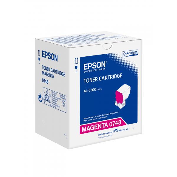 Epson Toner Magenta (Toner Magenta - Standard capacity - Warranty: 12M)EpsonC13S050748