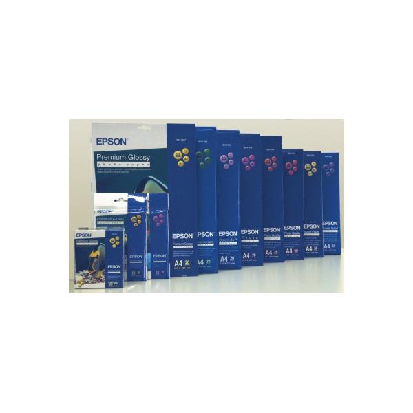 Epson Premium Glossy Photo Paper - A4 - 20 Fogli (Epson Premium - fotopapir - skinnende)EpsonC13S041287