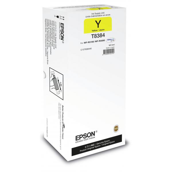 Epson Yellow XL Ink Supply Unit (Epson T8384 - gul - original - bl?kref)EpsonC13T838440