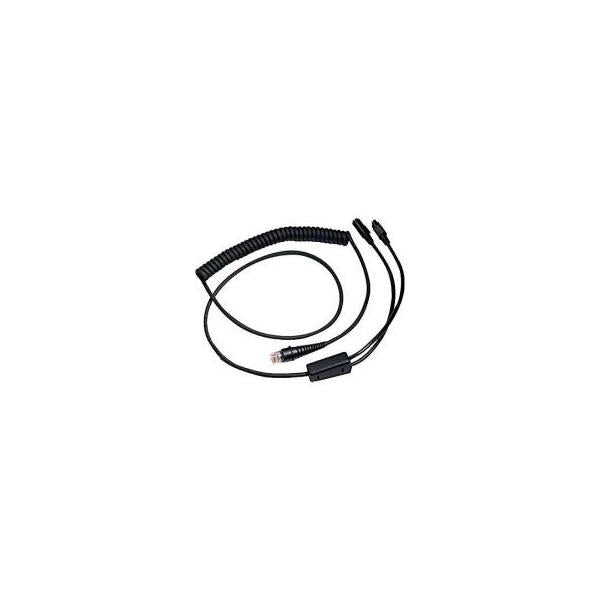 Honeywell CBL-720-300-C00 cavo seriale Nero 3 m PS/2 (KBW BLACK PS2 3M - COILED 5 V EXTERNAL POWER)HoneywellCBL-720-300-C00