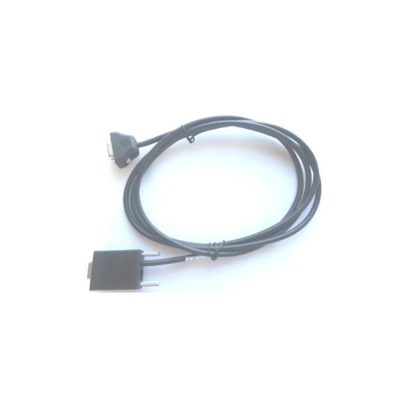Motorola CBL-58918-02 cavo seriale Nero 0,7 m RS232 DB9 (RS-232 CABLE ASSEMBLY - FM CBL ASSY 6FT STR)ZebraCBL-58918-02