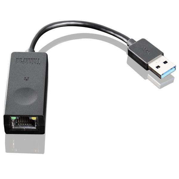 Lenovo 03X6840 adattatore per inversione del genere dei cavi RJ-45 USB 2.0 Type-A Nero (3.0 Ethernet adapter USB - Warranty: 12M)Lenovo571506306606503X6840